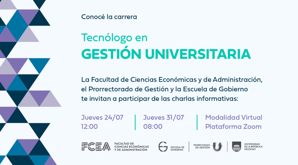Charla informativa sobre la carrera de Tecnólogo en Gestión Universitaria