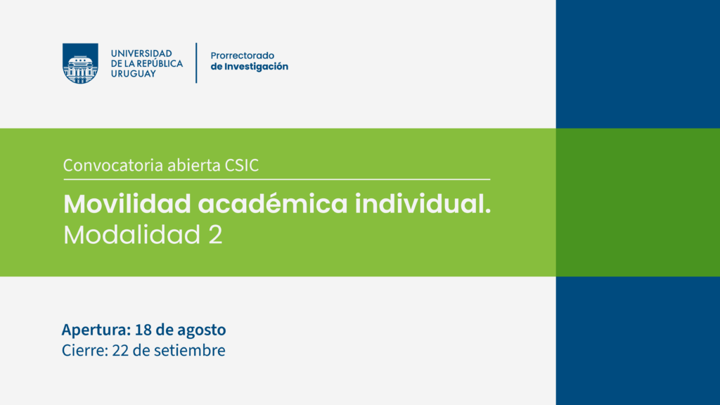 Abrió convocatoria a Movilidad Académica Individual, modalidad 2