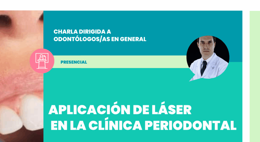 Charla con el Prof. Adj. Rafael Esteves Lima UFMG sobre aplicación de láser en la clínica periodontal