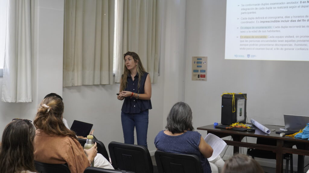 Encuesta Nacional de Salud Bucal: Se realizó el taller de enumeración para los equipos de Montevideo y Canelones