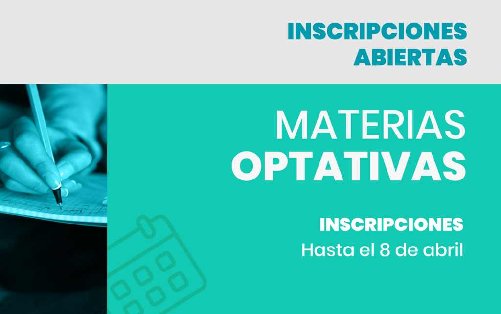 Inscripciones a optativas 2026