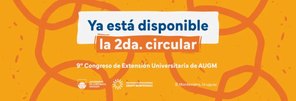 9° Congreso de Extensión de AUGM: se abre recepción de propuestas y de inscripciones