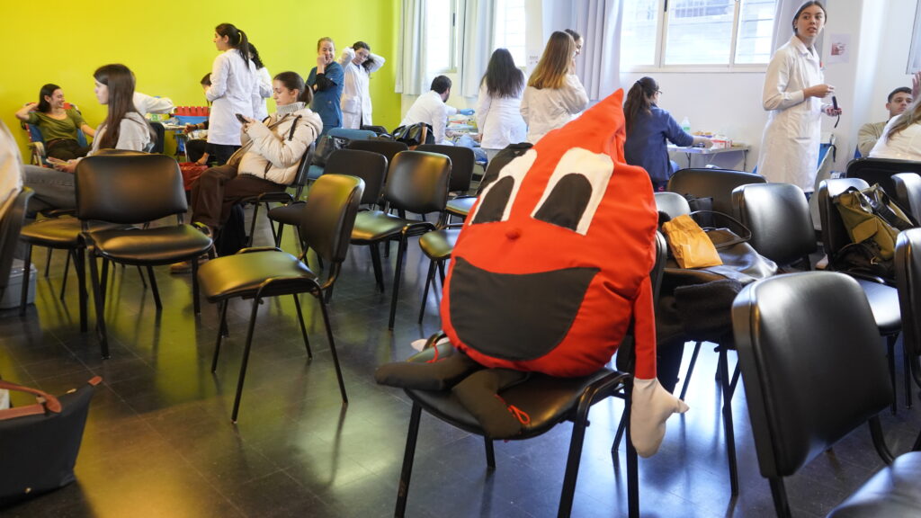 Jornada de donación de sangre en nuestra facultad