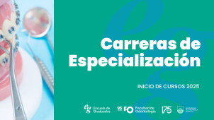 FECHAS DE INICIO DE LAS CARRERAS DE ESPECIALIZACIÓN